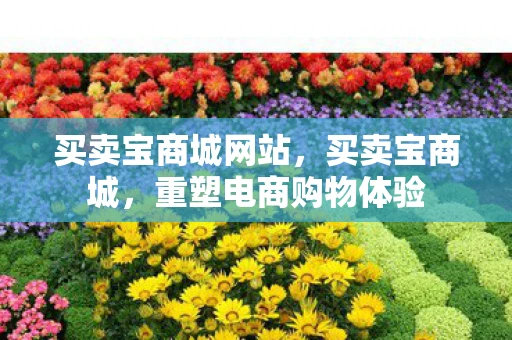 买卖宝商城网站，买卖宝商城，重塑电商购物体验