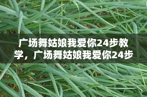 广场舞姑娘我爱你24步教学，广场舞姑娘我爱你24步教学详解