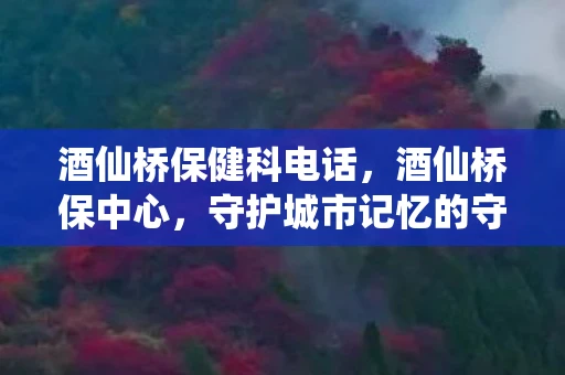 酒仙桥保健科电话,酒仙桥保中心,守护城市记忆的守护者 酒仙桥保健科电话,酒仙桥保中心,守护城市记忆的守护者