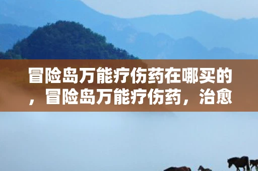 冒险岛万能疗伤药在哪买的，冒险岛万能疗伤药，治愈之旅的必备神器