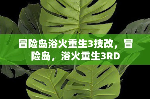 冒险岛浴火重生3技改,冒险岛,浴火重生3RD 冒险岛浴火重生3技改,冒险岛,浴火重生3RD