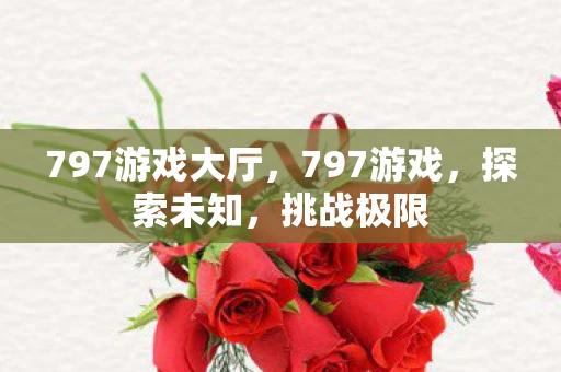 797游戏大厅，797游戏，探索未知，挑战极限