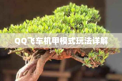 QQ飞车机甲模式玩法详解图片
