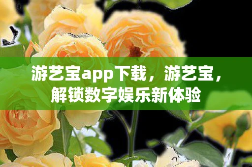 游艺宝app下载，游艺宝，解锁数字娱乐新体验