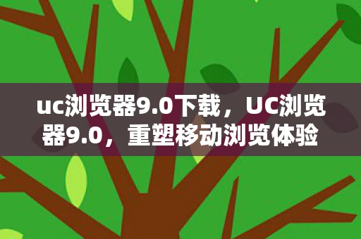 uc浏览器9.0下载，UC浏览器9.0，重塑移动浏览体验，开启智能新篇章