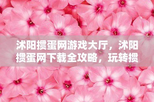 沭阳掼蛋网游戏大厅，沭阳掼蛋网下载全攻略，玩转掼蛋，从下载开始！