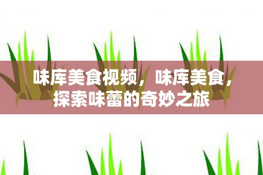 味库美食视频，味库美食，探索味蕾的奇妙之旅
