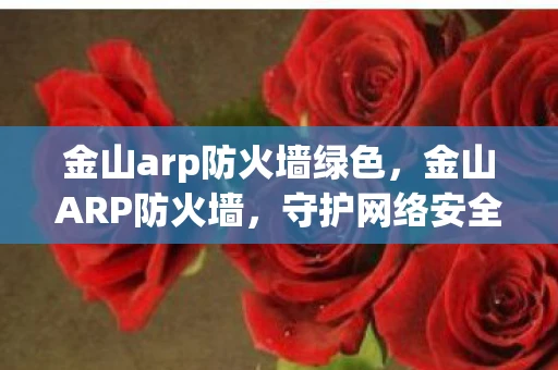 金山arp防火墙绿色,金山ARP防火墙,守护网络安全的前沿卫士 金山arp防火墙绿色,金山ARP防火墙,守护网络安全的前沿卫士