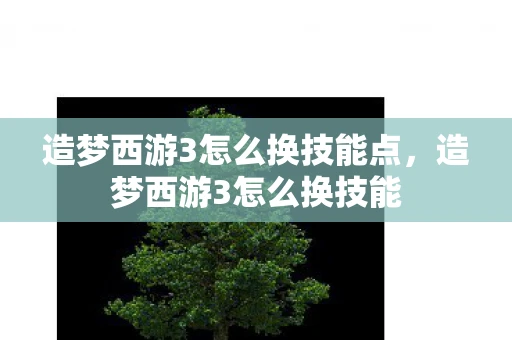 造梦西游3怎么换技能点,造梦西游3怎么换技能 造梦西游3怎么换技能点,造梦西游3怎么换技能