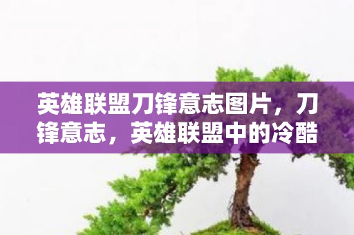 英雄联盟刀锋意志图片，刀锋意志，英雄联盟中的冷酷美学