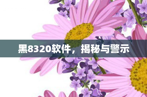 黑8320软件,揭秘与警示 黑8320软件,揭秘与警示