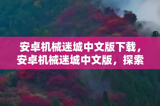 安卓机械迷城中文版下载，安卓机械迷城中文版，探索未来科技的奇妙之旅
