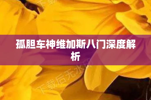 孤胆车神维加斯八门深度解析图片