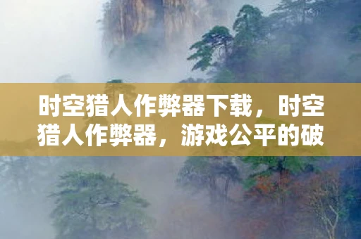 时空猎人作弊器下载,时空猎人作弊器,游戏公平的破坏者 时空猎人作弊器下载,时空猎人作弊器,游戏公平的破坏者