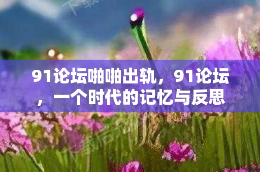 91论坛啪啪出轨，91论坛，一个时代的记忆与反思