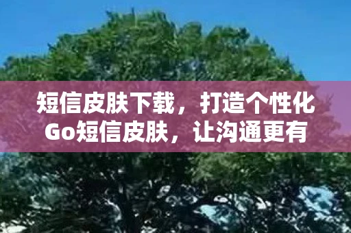 短信皮肤下载，打造个性化Go短信皮肤，让沟通更有趣
