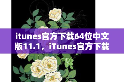 itunes官方下载64位中文版11.1，iTunes官方下载64位中文版，如何获取并安装最新版本的iTunes