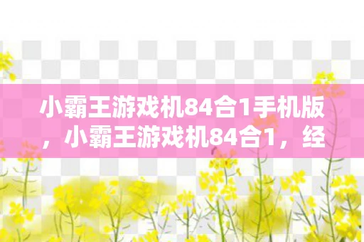 小霸王游戏机84合1手机版,小霸王游戏机84合1,经典回忆的再现 小霸王游戏机84合1手机版,小霸王游戏机84合1,经典回忆的再现