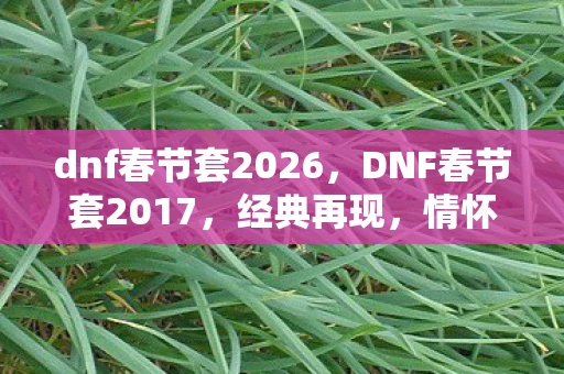 dnf春节套2026，DNF春节套2017，经典再现，情怀与实力并存