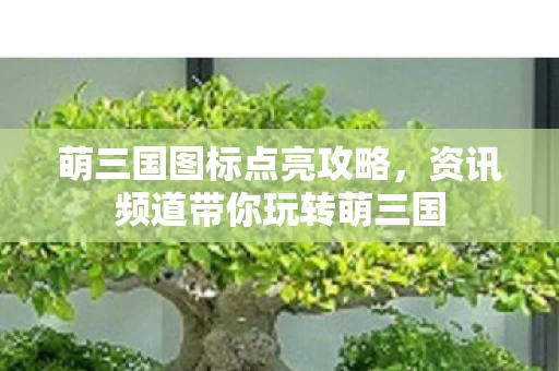 资讯频道带你玩转萌三国图片
