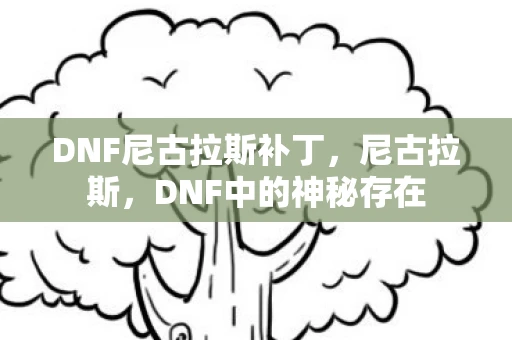 DNF尼古拉斯补丁,尼古拉斯,DNF中的神秘存在 DNF尼古拉斯补丁,尼古拉斯,DNF中的神秘存在