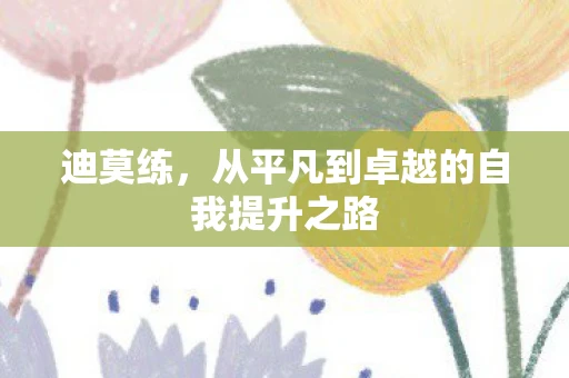迪莫练,从平凡到卓越的自我提升之路 迪莫练,从平凡到卓越的自我提升之路