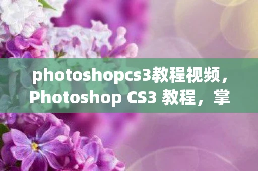 photoshopcs3教程视频,Photoshop CS3 教程,掌握经典版图像处理工具 photoshopcs3教程视频,Photoshop CS3 教程,掌握经典版图像处理工具