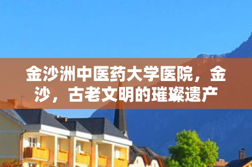 金沙洲中医药大学医院,金沙,古老文明的璀璨遗产 金沙洲中医药大学医院,金沙,古老文明的璀璨遗产