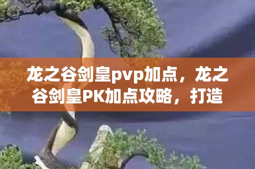 龙之谷剑皇pvp加点，龙之谷剑皇PK加点攻略，打造无敌剑皇的实战技巧