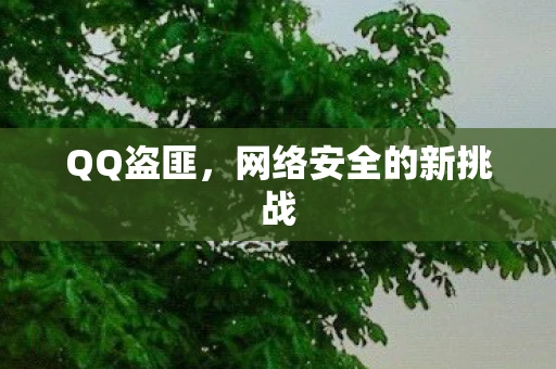 QQ盗匪，网络安全的新挑战
