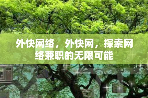 外快网络，外快网，探索网络兼职的无限可能