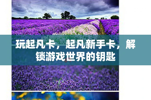 玩起凡卡，起凡新手卡，解锁游戏世界的钥匙