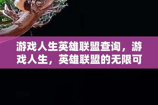 游戏人生英雄联盟查询，游戏人生，英雄联盟的无限可能