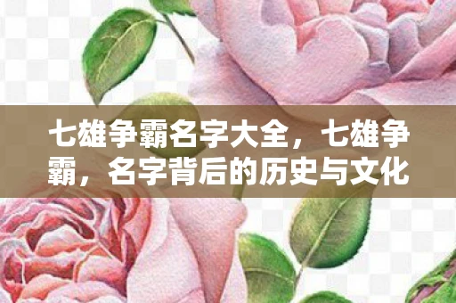 七雄争霸名字大全，七雄争霸，名字背后的历史与文化