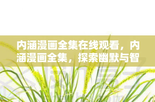 内涵漫画全集在线观看，内涵漫画全集，探索幽默与智慧的边界