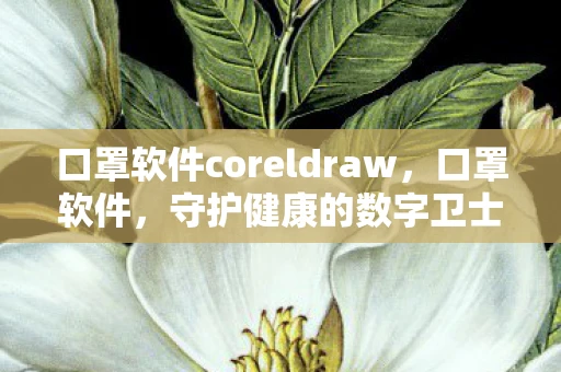 口罩软件coreldraw，口罩软件，守护健康的数字卫士