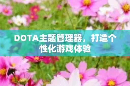 DOTA主题管理器,打造个性化游戏体验 DOTA主题管理器,打造个性化游戏体验