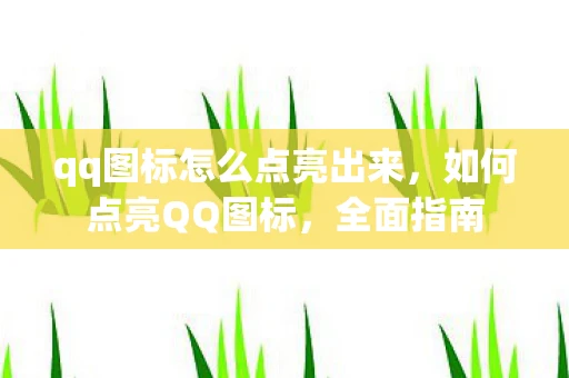 qq图标怎么点亮出来,如何点亮QQ图标,全面指南 qq图标怎么点亮出来,如何点亮QQ图标,全面指南