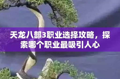 天龙八部3职业选择攻略图片