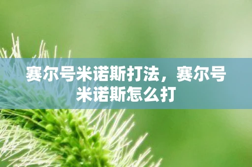 赛尔号米诺斯打法,赛尔号米诺斯怎么打 赛尔号米诺斯打法,赛尔号米诺斯怎么打
