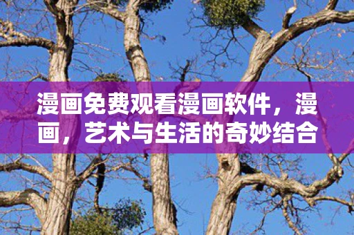 漫画免费观看漫画软件,漫画,艺术与生活的奇妙结合 漫画免费观看漫画软件,漫画,艺术与生活的奇妙结合