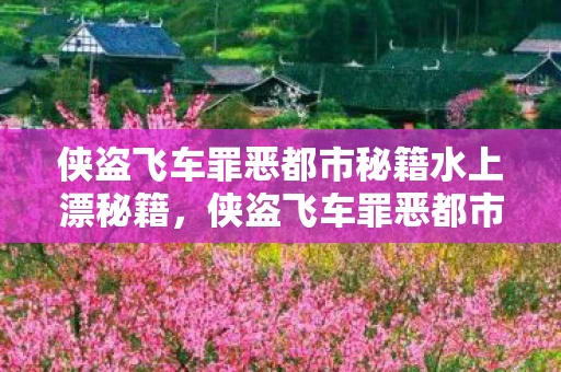 侠盗飞车罪恶都市秘籍水上漂秘籍，侠盗飞车罪恶都市秘籍，水上漂技巧揭秘