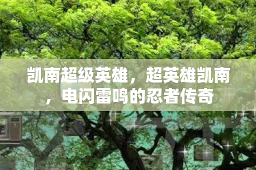 凯南超级英雄，超英雄凯南，电闪雷鸣的忍者传奇