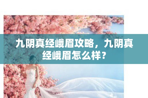 九阴真经峨眉攻略,九阴真经峨眉怎么样? 九阴真经峨眉攻略,九阴真经峨眉怎么样?
