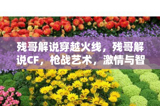 残哥解说穿越火线，残哥解说CF，枪战艺术，激情与智慧的碰撞