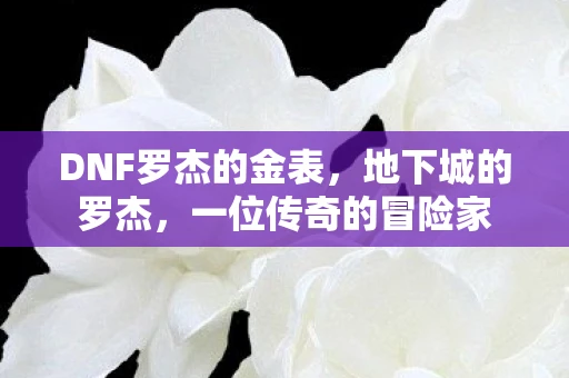 DNF罗杰的金表，地下城的罗杰，一位传奇的冒险家