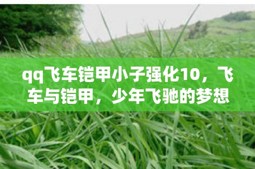 qq飞车铠甲小子强化10,飞车与铠甲,少年飞驰的梦想 qq飞车铠甲小子强化10,飞车与铠甲,少年飞驰的梦想