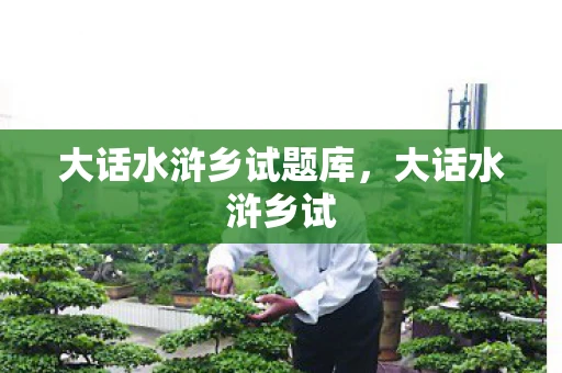 大话水浒乡试题库,大话水浒乡试 大话水浒乡试题库,大话水浒乡试