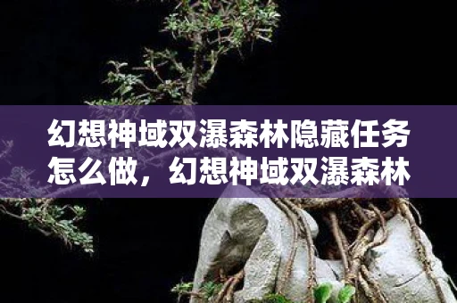 幻想神域双瀑森林隐藏任务怎么做,幻想神域双瀑森林隐藏任务揭秘 幻想神域双瀑森林隐藏任务怎么做,幻想神域双瀑森林隐藏任务揭秘