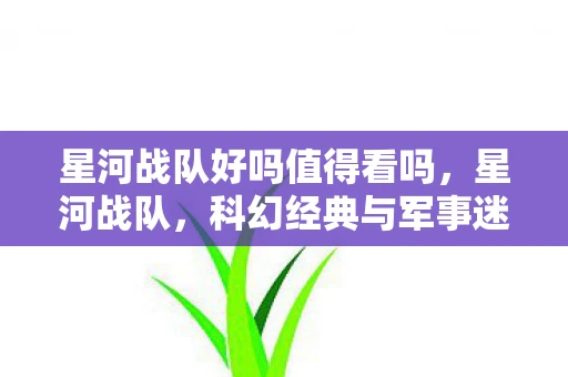 星河战队好吗值得看吗，星河战队，科幻经典与军事迷的梦幻联动